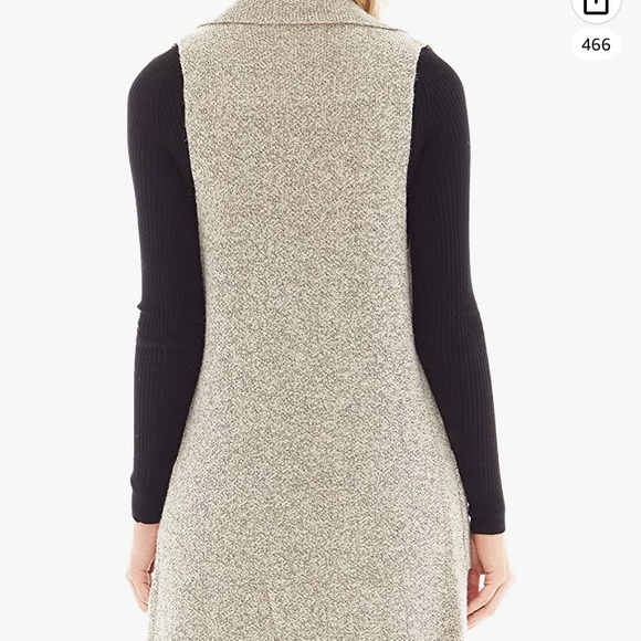 Sweater Vest Oatmeal - Picture 4 of 7